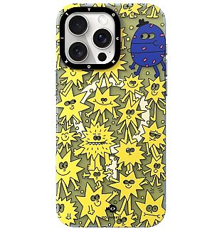 قاب Youngkit یانگ کیت Yellow Nina Canvas Of Joy Magsafe Series Apple iphone